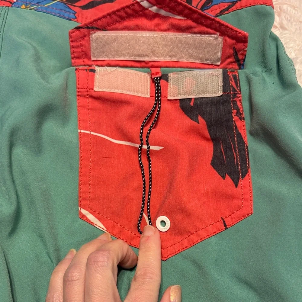 Men's Billabong Green Swim Shorts